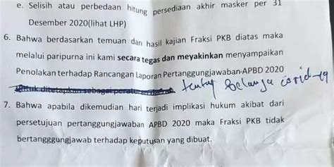 Ini Alasan Fraksi Pkb Komit Tolak Pertanggungjawaban Apbd Malra