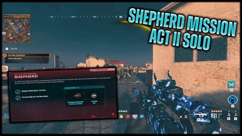 Shepherd Final Story Mission Act Ii Cod Mw Zombies Youtube