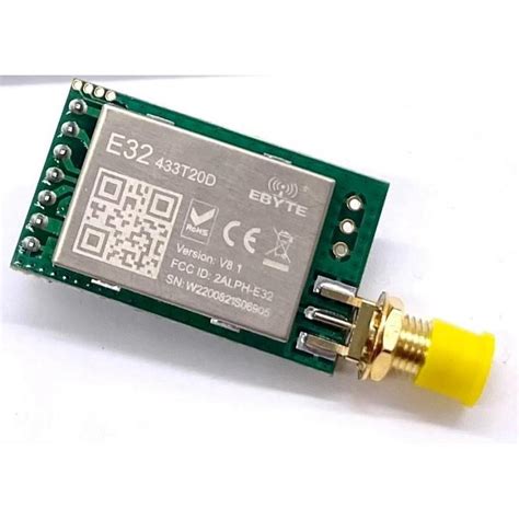 Module Lora SX1278 EBYTE E32 433T20D 433Mhz 100mW 20dbm