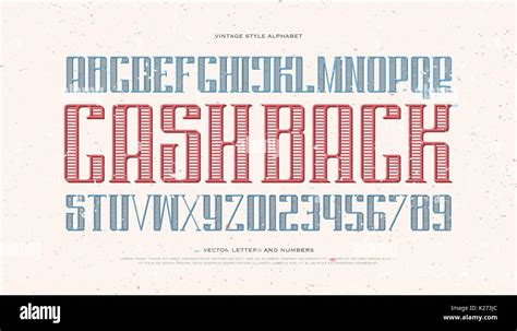 Vintage Money Alphabet Letters And Numbers Vector Font Type Design