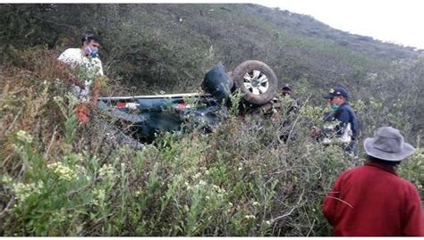 La Libertad Tres Heridos Y Un Muerto Deja Despiste De Camioneta En