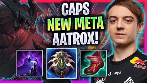 Caps Playing New Meta Aatrox Mid G Caps Plays Aatrox Mid Vs Galio