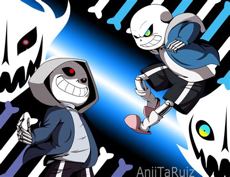 Sans Ut Vs Murder Sans By Aniitaruiz On Deviantart