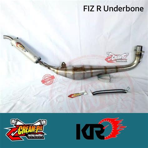 Jual Knalpot Creampie Stainless Underbone Fiz R Original Di Lapak