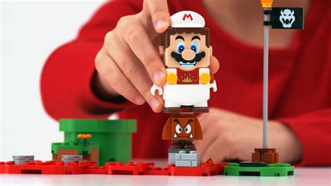 Lego Super Mario Power-Up Packs Add Fire Mario and Cat Mario Suits