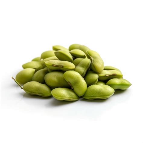 Premium Photo Edamame Beans Isolated On White Background