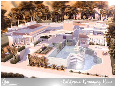 The Sims Resource California Dreaming Home Nocc