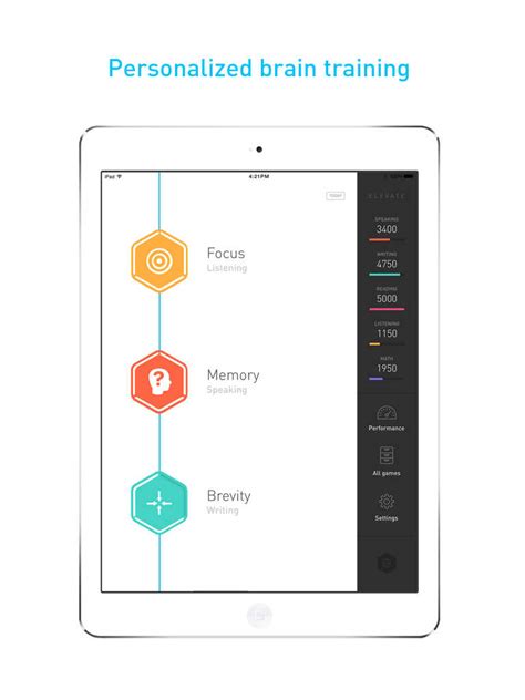 Elevate Brain Training App Updated With Universal Support New Games