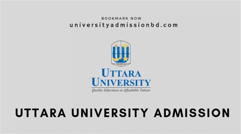 Uttara University Admission Circular 2024-25