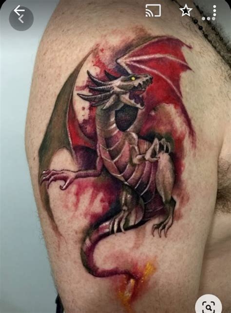 Pin By Jeeh Santos On Meus Pins Salvos Dragon Tattoo Colour Dragon