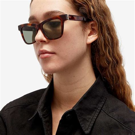 Saint Laurent Sunglasses Womens Saint Laurent Sl M106 Sunglasses In