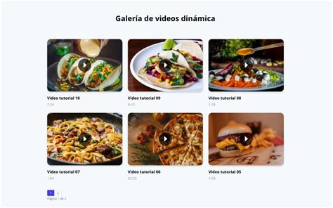 C Mo Crear Una Galer A Pop Up De Videos Din Mica Con Campos