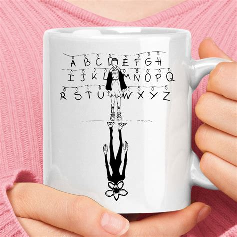 The Upside Down Eleven Demogorgon Stranger Things Mug Robinplacefabrics