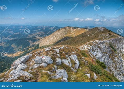 Hajla Peak At Rugova Mountains In Kosovo Stock Image Image Of Kosovo