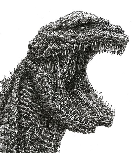 Shin Godzilla Drawing