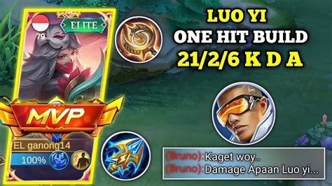 Luo Yi Build Clock Of Destiny Gak Ngotak Damage Nya Top Luo Yi