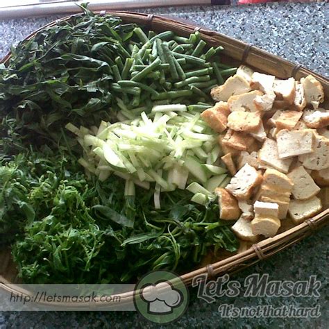 Pecal Sayur Recipe LetsMasak