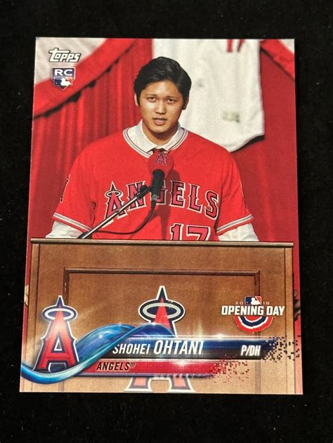 Sold At Auction Topps Rc Opening Day Shohei Ohtani Rookie