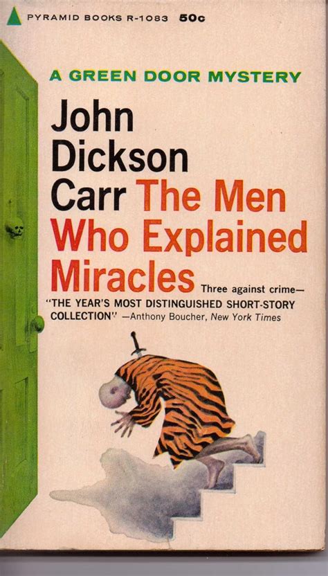 The Men Who Explained Miracles John Dickson Carr Mx Libros