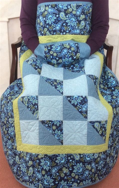 I Designed The Lap Quilt With Pockets In 2006 For Mum As She Asked