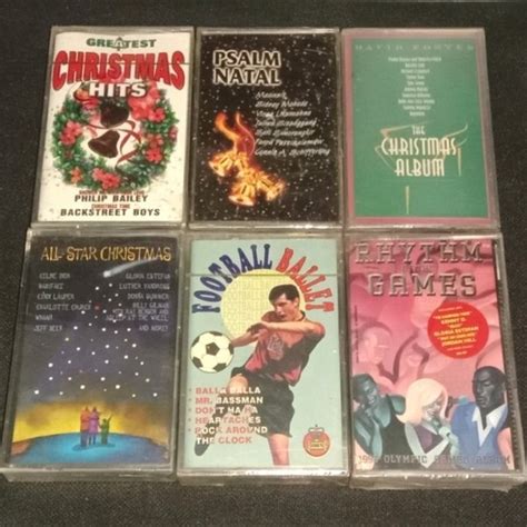 Jual Kaset Pita Kompilasi Christmas Hits Album Olympic Games Album Di