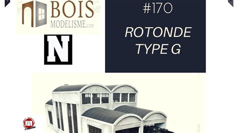 Rotonde Type G Bois Modelisme Maquette Ferroviaire Train Ho N