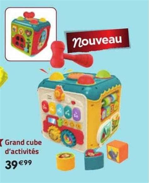 Offre Grand Cube D activités chez La Grande Recre