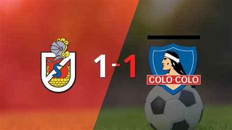 D La Serena Y Colo Colo Se Reparten Los Puntos Y Empatan 1 1 Infobae