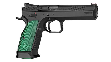 Pistolet Semi Automatique CZ 75 Tactical Sport 2 Racing Green Cal 9x19