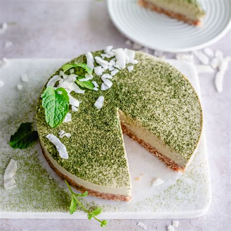 Bananencake Met Kokos En Matcha Biotona