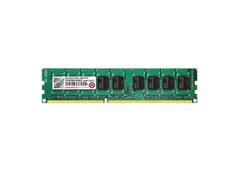 Transcend - DDR3 - 8 GB - DIMM 240-pin - unbuffered - TS1GLK72V3H ...