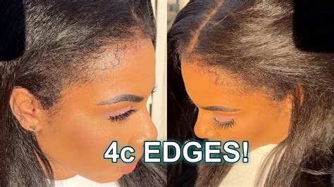 Its The Kinky Edges For Me Ready To Wear Kinky Straight Scalp Illusion Lace Front Wig 🚨