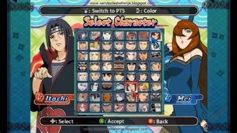 Naruto Shippuden Clash Of Ninja Revolution 3 Roster With Sound 5