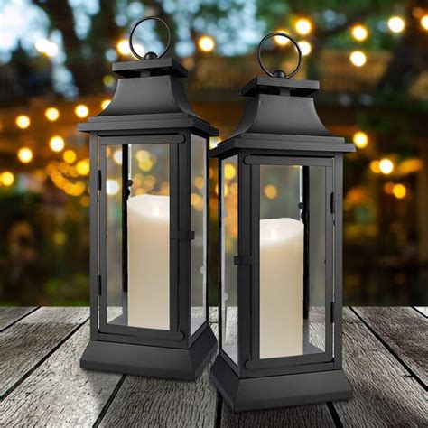 Breakwater Bay Metal Floor Lantern And Reviews Wayfair