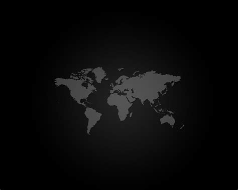 World Map Wallpapers Black - Wallpaper Cave