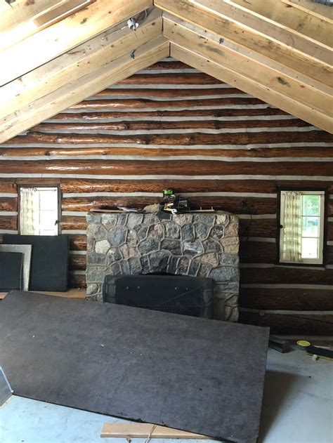 Pin by Second Mile on Log Cabin | Outdoor decor, Log cabin, Fireplace