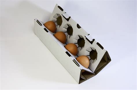 Egg packaging box on Behance