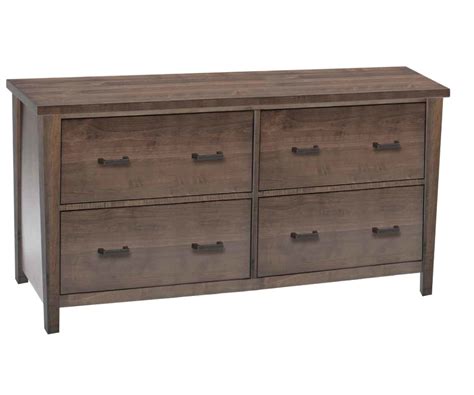 Woodland Shaker Lateral File Credenza Amish Originals