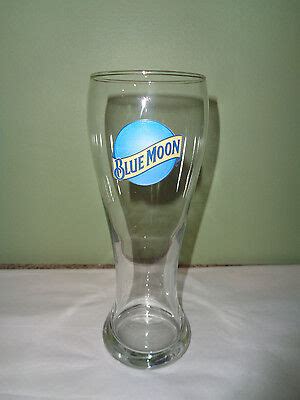 Blue Moon Brewing Company - Tall - Pilsner Beer Glass | eBay