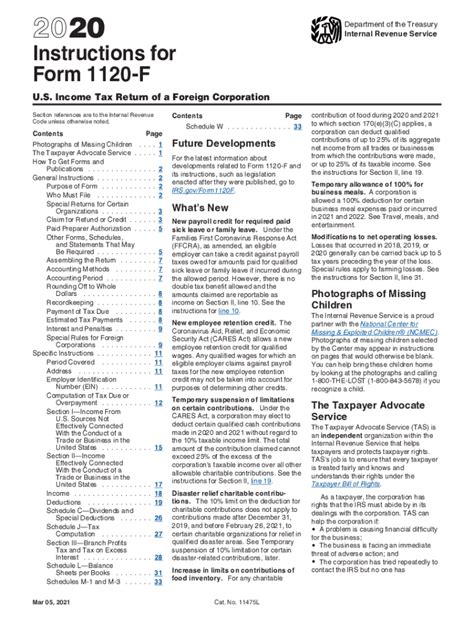 2020 internal revenue service instructions: Fill out & sign online | DocHub