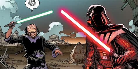 Star Wars: Every Jedi Darth Vader Fought In Canon (& Who Won)