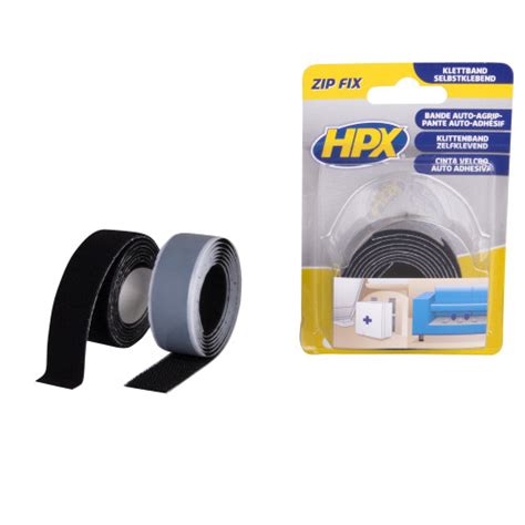 HPX Zip Fix Klittenband Haak Lus 20mm X 1mtr Kit247 Nl