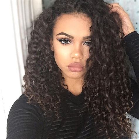 Wowebony Human Hair Loose Curly Glueless Full Lace Wigs Flw De