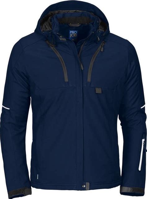 Projob 3413 Dames Softshell Jas Marineblauw Maat M Bol