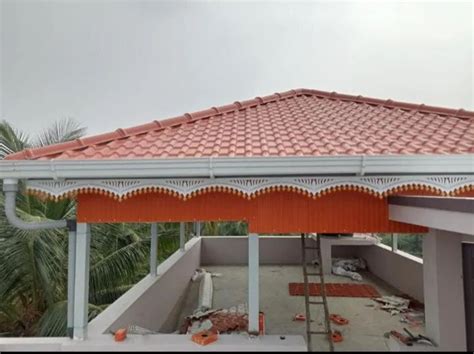 Pyramid Color Coated Kerala Style Roofing Shed At Rs 145 Sq Ft In