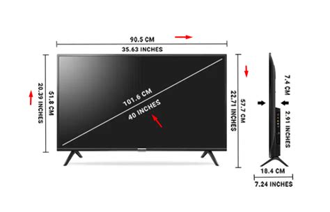 40 inch tv dimensions - inchtvdimensions.com