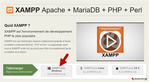 Comment Cr Er Un Serveur Local Php Mysql Avec Xampp Easytutoriel