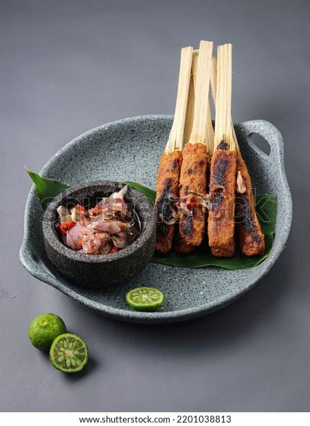 Sisit Satay Coconut Satay Satay Made Stock Photo 2201038813 Shutterstock