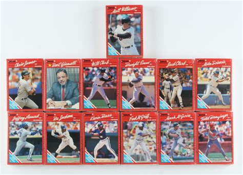 Donruss Baseball Card Puzzle Box Complete Set Of Cards