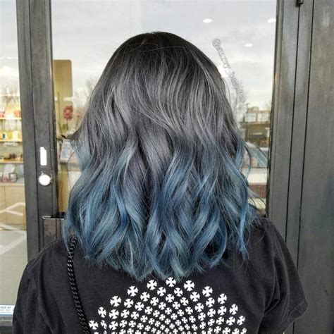 29 Blue Ombre Hair Color Ideas To Try Right Now